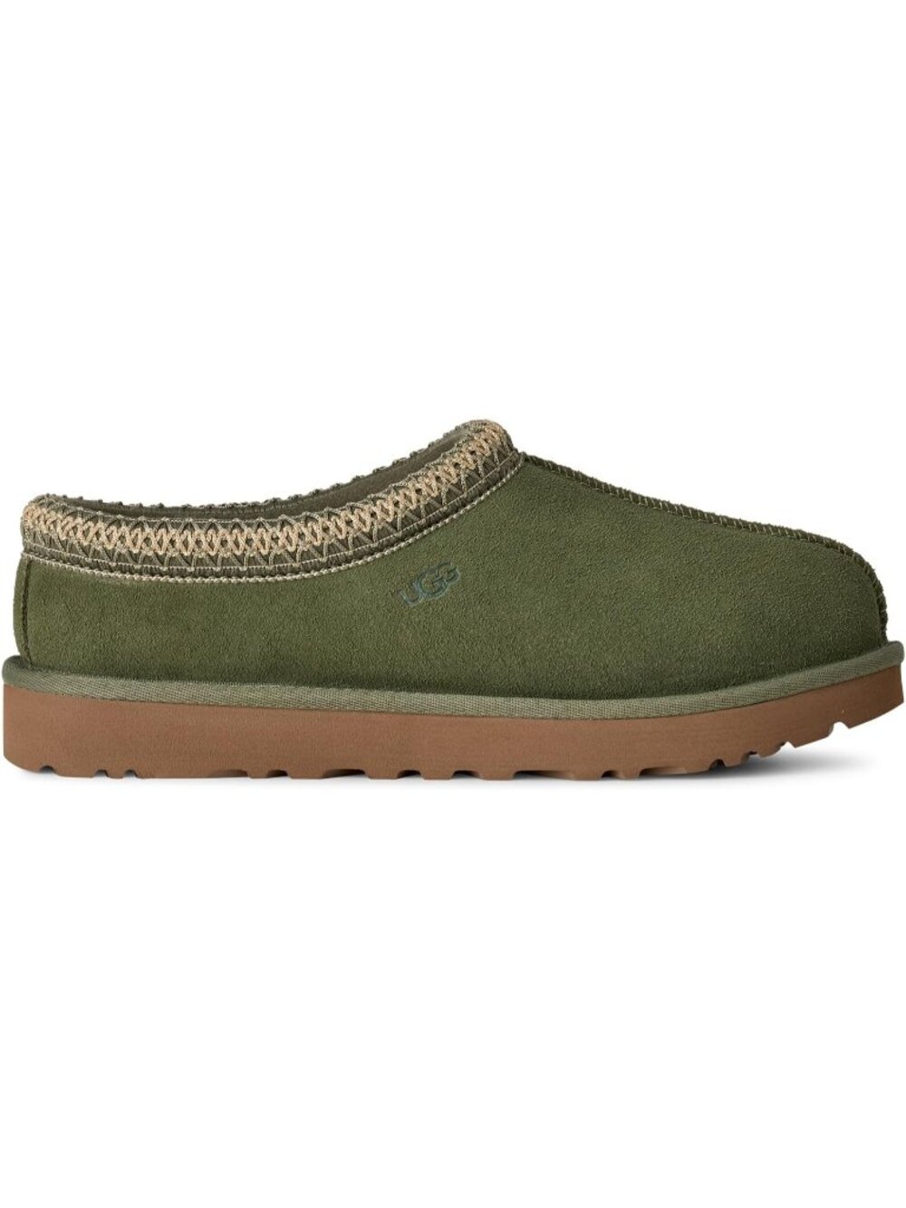 Ugg Women's Deep Shade Round Toe Imported Leather SOLID Tasman Ii Slippers